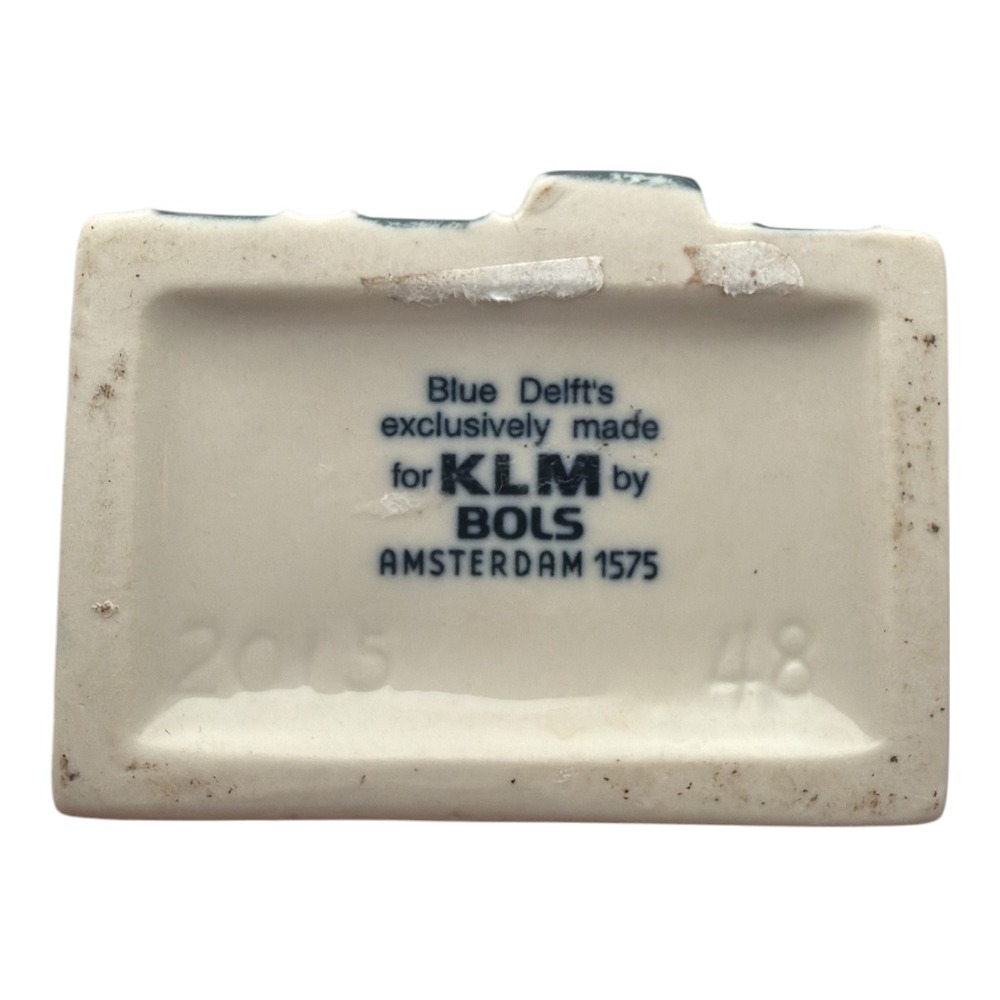 KLM BOLS Blue Delft House #48 2015 Empty - Picture 4 of 4